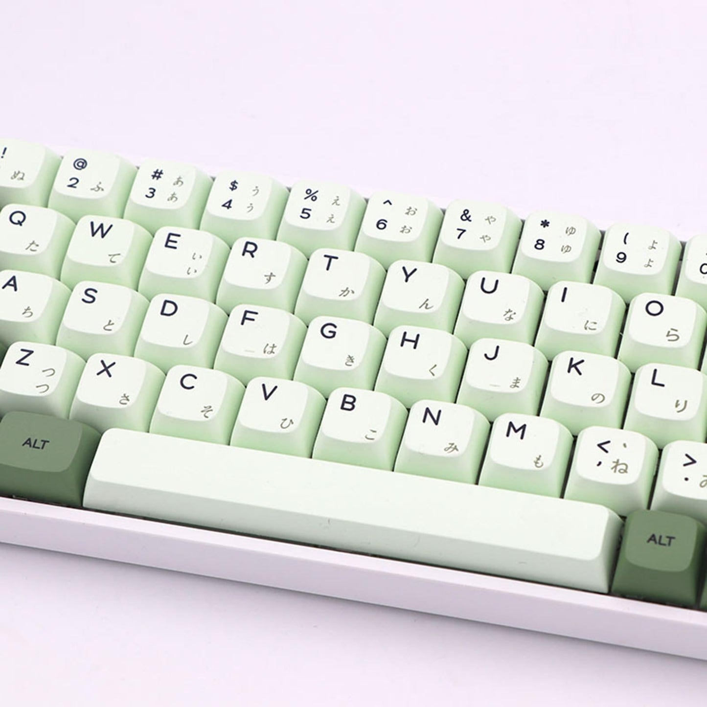 PBT 124 Keys Keycaps Cover for 61 64 72 Mechanical Keyboard Durable Japanese
