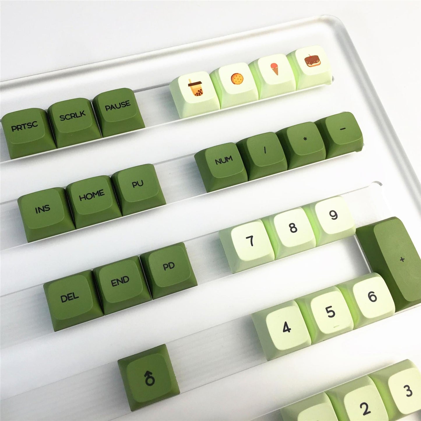 PBT 124 Keys Keycaps Cover for 61 64 72 Mechanical Keyboard Durable Russian