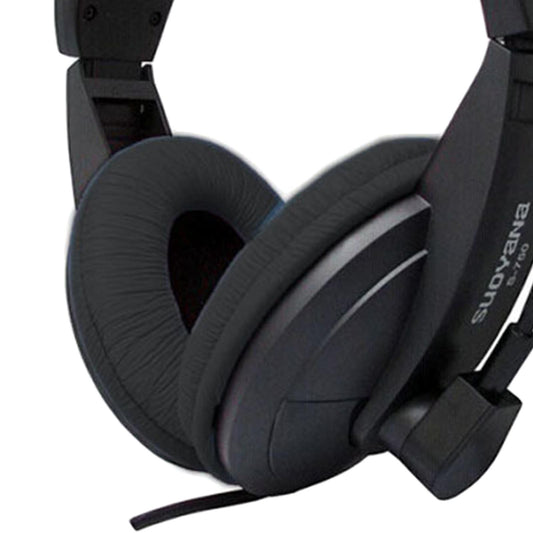 Over-Ear Gaming Headphone with Mic 3.5mm Bass Surround for Laptop  Black