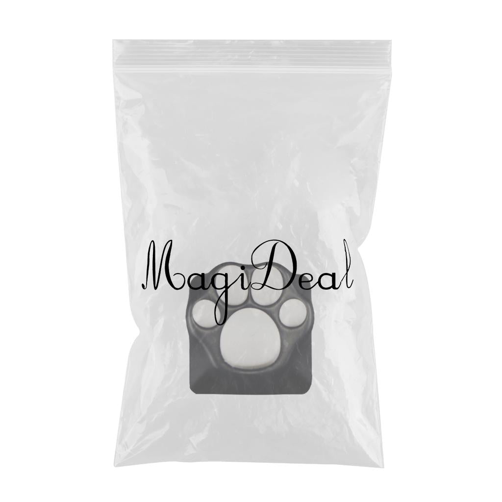 Cat Paw Keycaps Cat Claw Keycap for Keyset Creative Gaming Black White