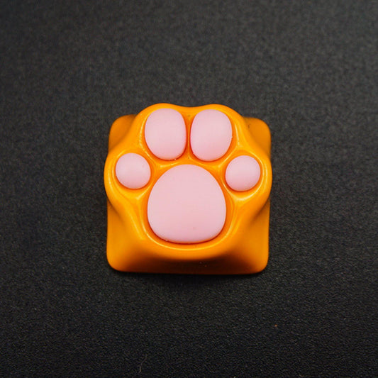 Keycaps Machinery for Keyset Game Players Lovely Pattern Gaming Keyboard Orange Pink