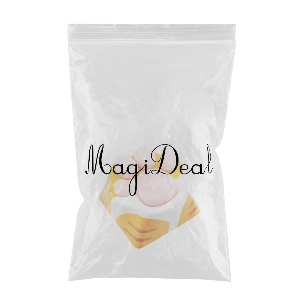 Metal Keycaps for Keyset Keyboard Cute Creative Gaming White Yellow Pink