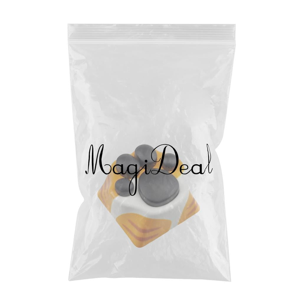 Metal Keycaps for Keyset Keyboard Cute Creative Gaming White Yellow Black