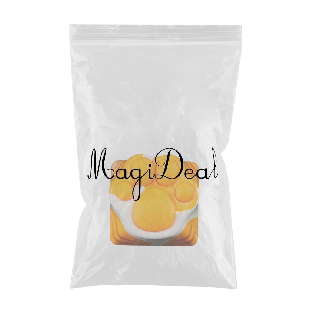 Metal Keycaps for Keyset Keyboard Cute Creative Gaming White Yellow Orange