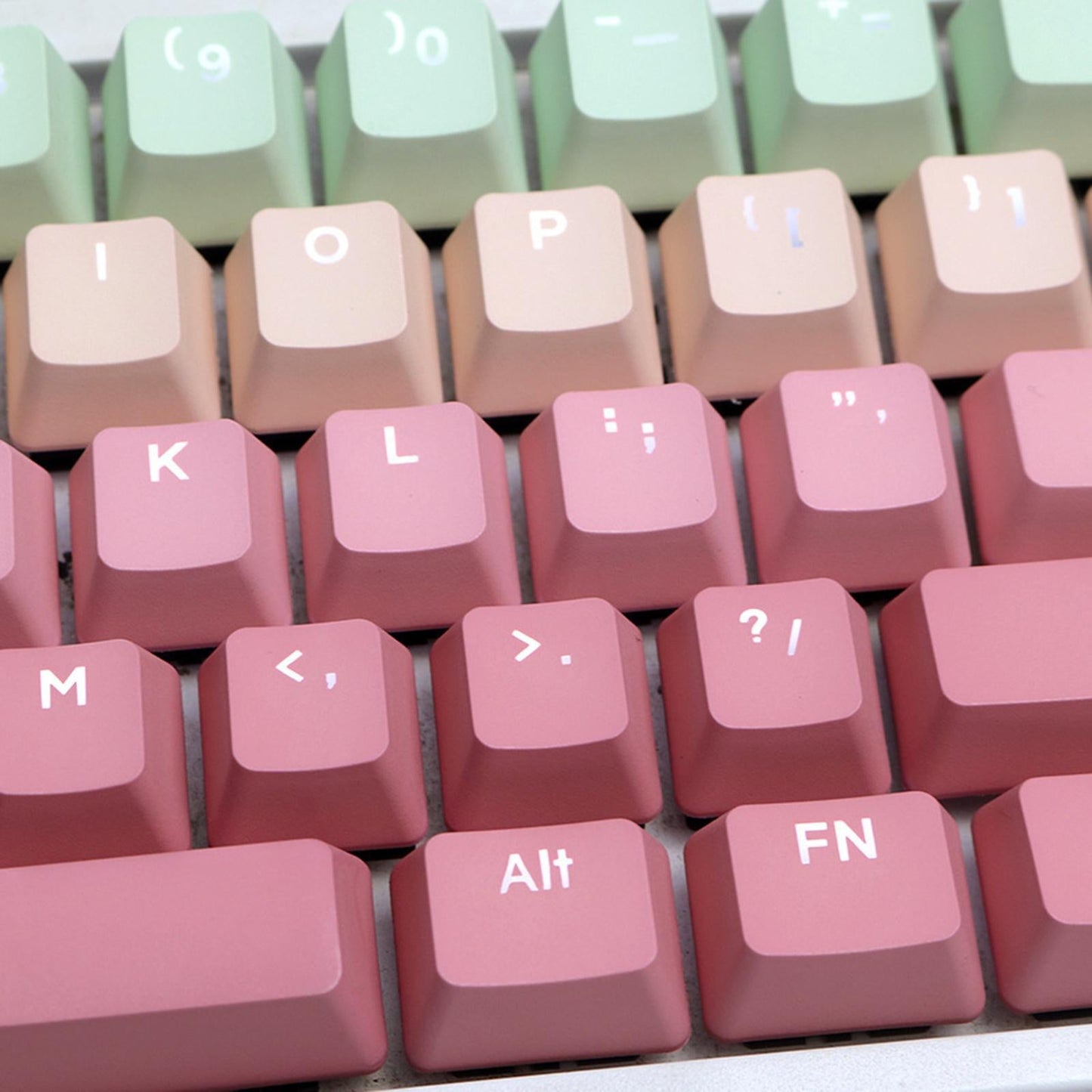DIY PBT 104 Keys Keycaps for 68 Mechanical Keyboard Exquisite top printed