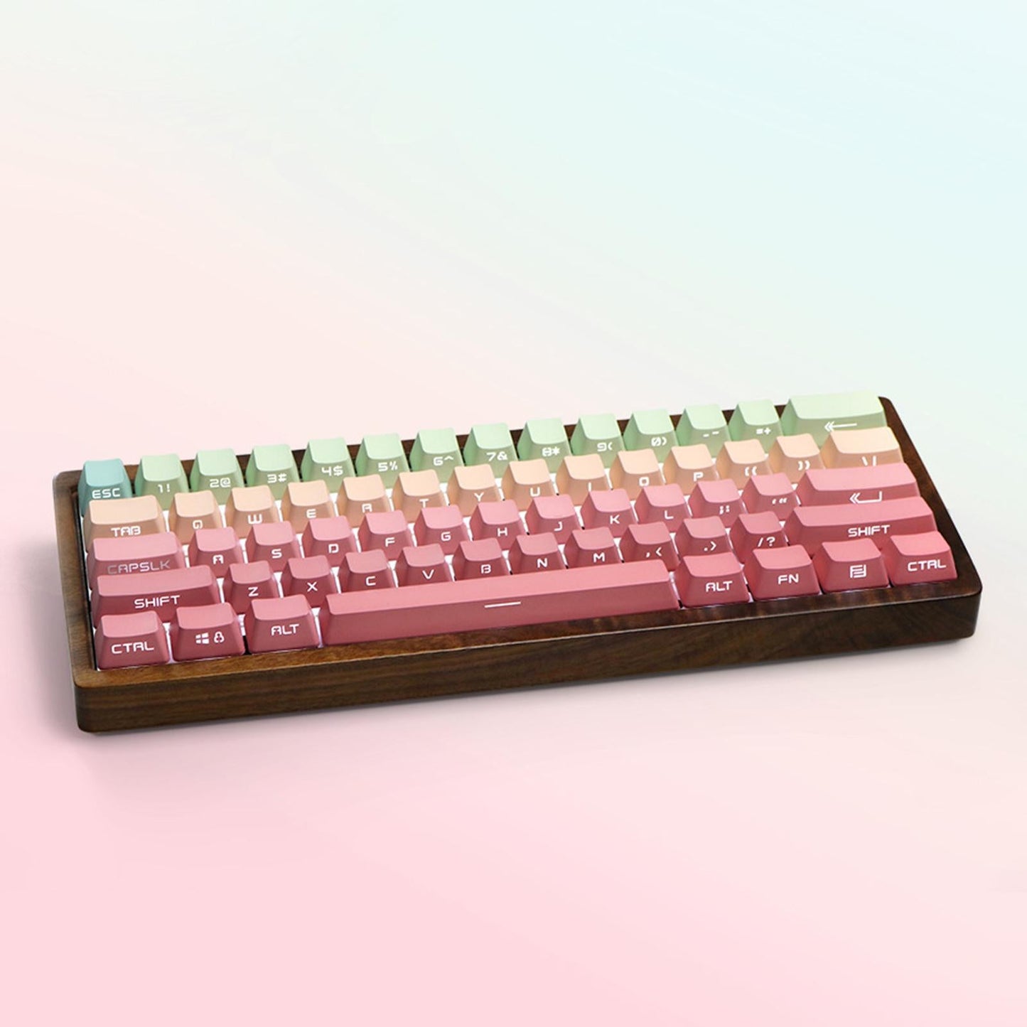 DIY PBT 104 Keys Keycaps for 68 Mechanical Keyboard Exquisite front printed