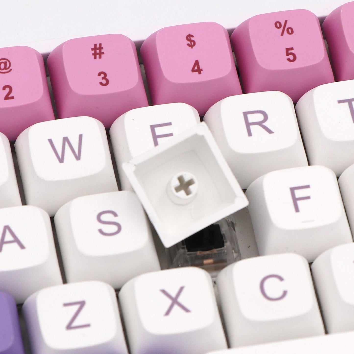 PBT 137 Keys XDA Profile Keycaps Kit for Cherry MX Comfortable