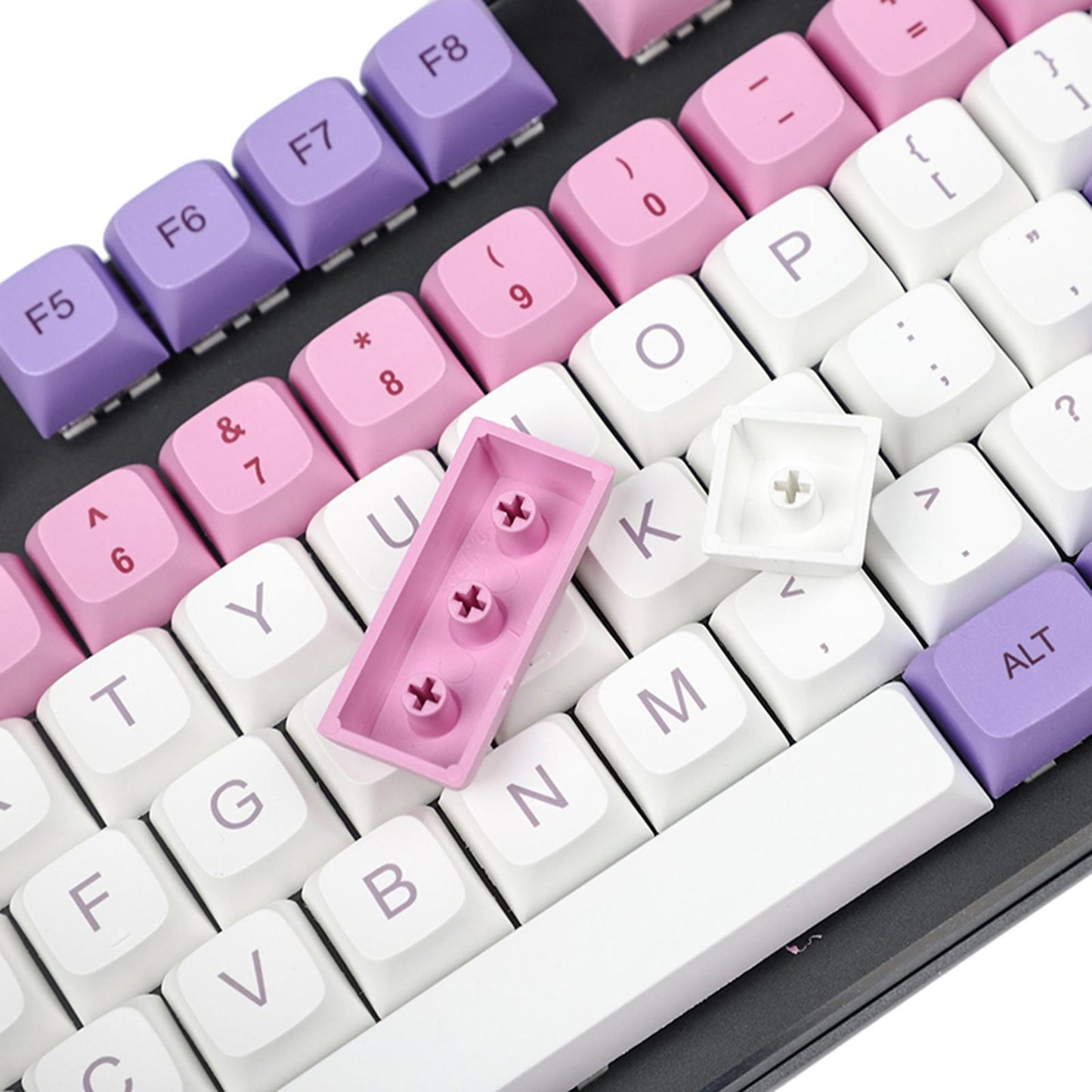 PBT 137 Keys XDA Profile Keycaps Kit for Cherry MX Comfortable