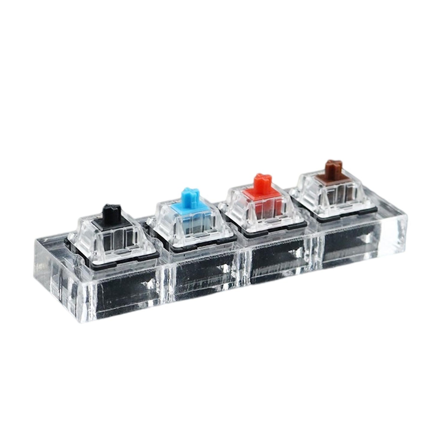 Customized DIY Testingclear Keycaps Mechanical Keyboard for 4 keys