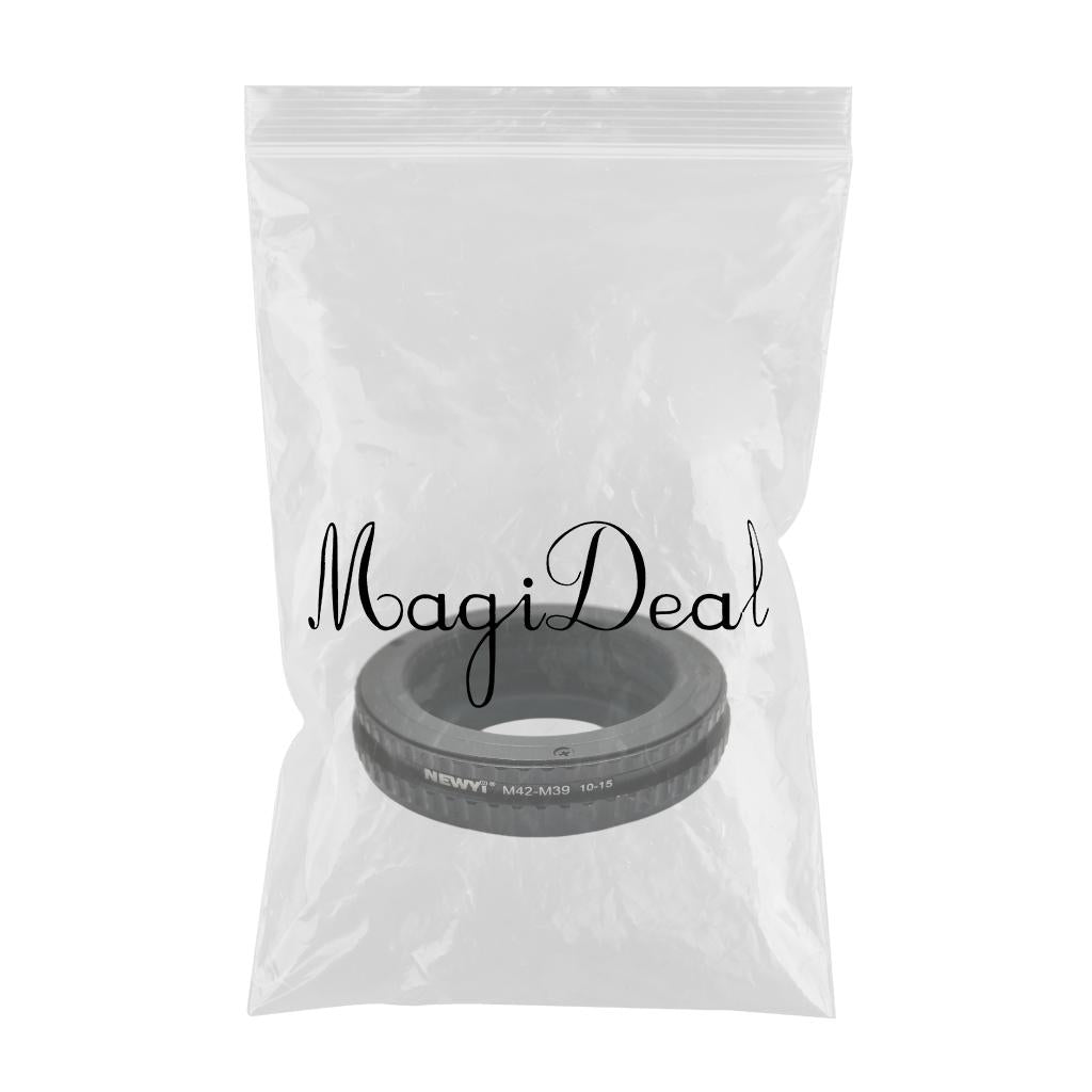 M42-M39 10mm-15mm Macro Focusing Lens Screw Mount Adapter Professional Parts