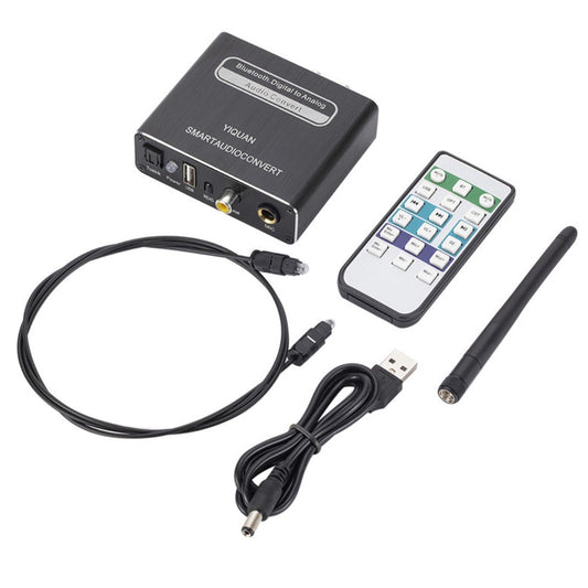DAC Converter Coaxial U Disk Microphone for Home Theater Active Speakers