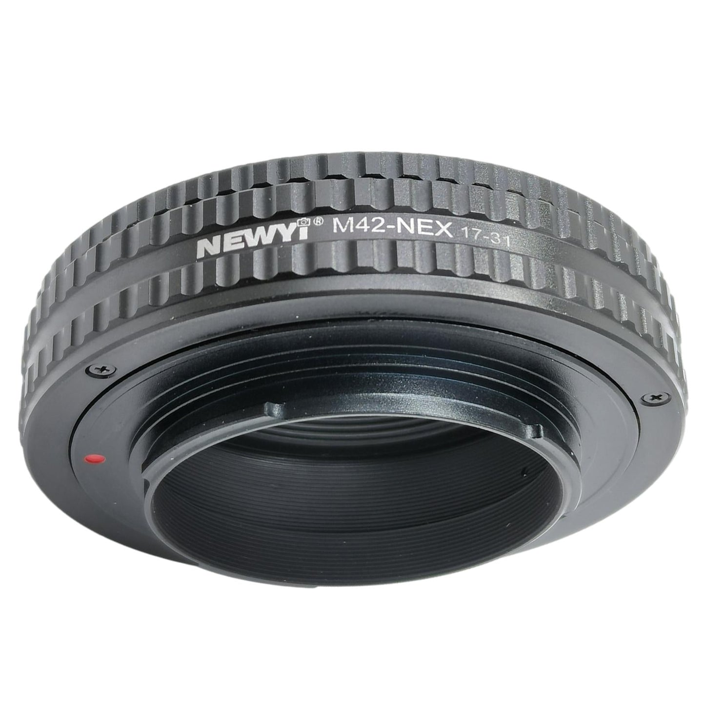 M42 To E 17mm-31mm Metal Macro Focusing Lens Screw Mount Adapter for Camera