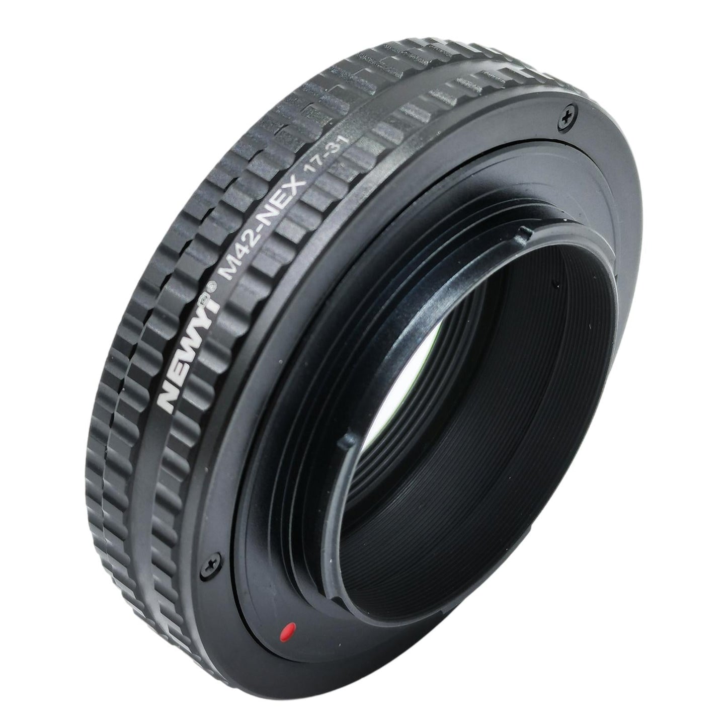 M42 To E 17mm-31mm Metal Macro Focusing Lens Screw Mount Adapter for Camera