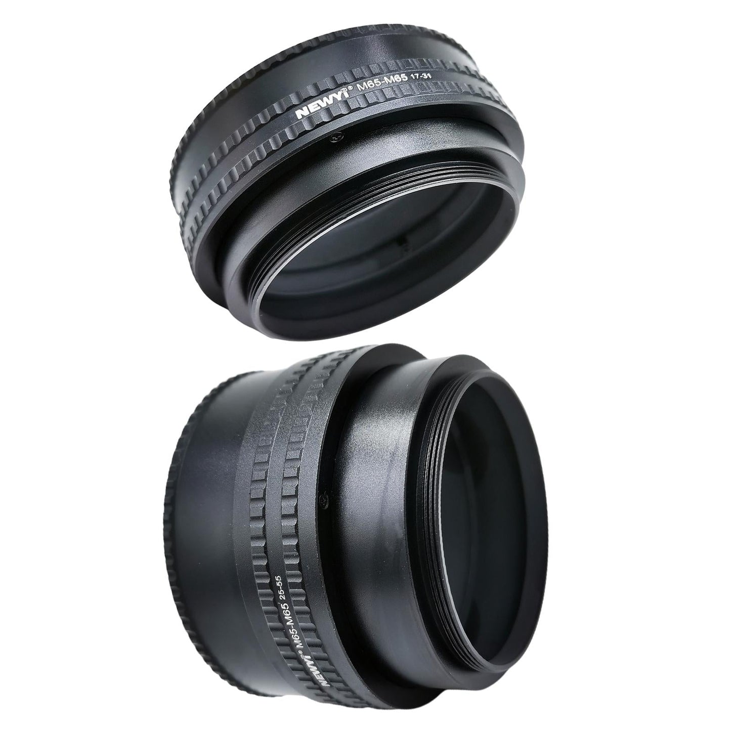 Focusing Helicoid Ring Adapter Aluminium Alloy M65 to M65 Mount Lens 17-31mm