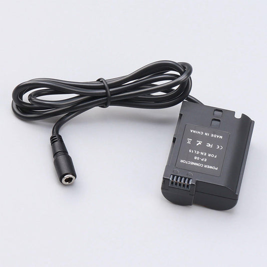 EN-EL15 Dummy Battery DC Power AC Adapter DC Coupler Kit for D810 D750 NJ526