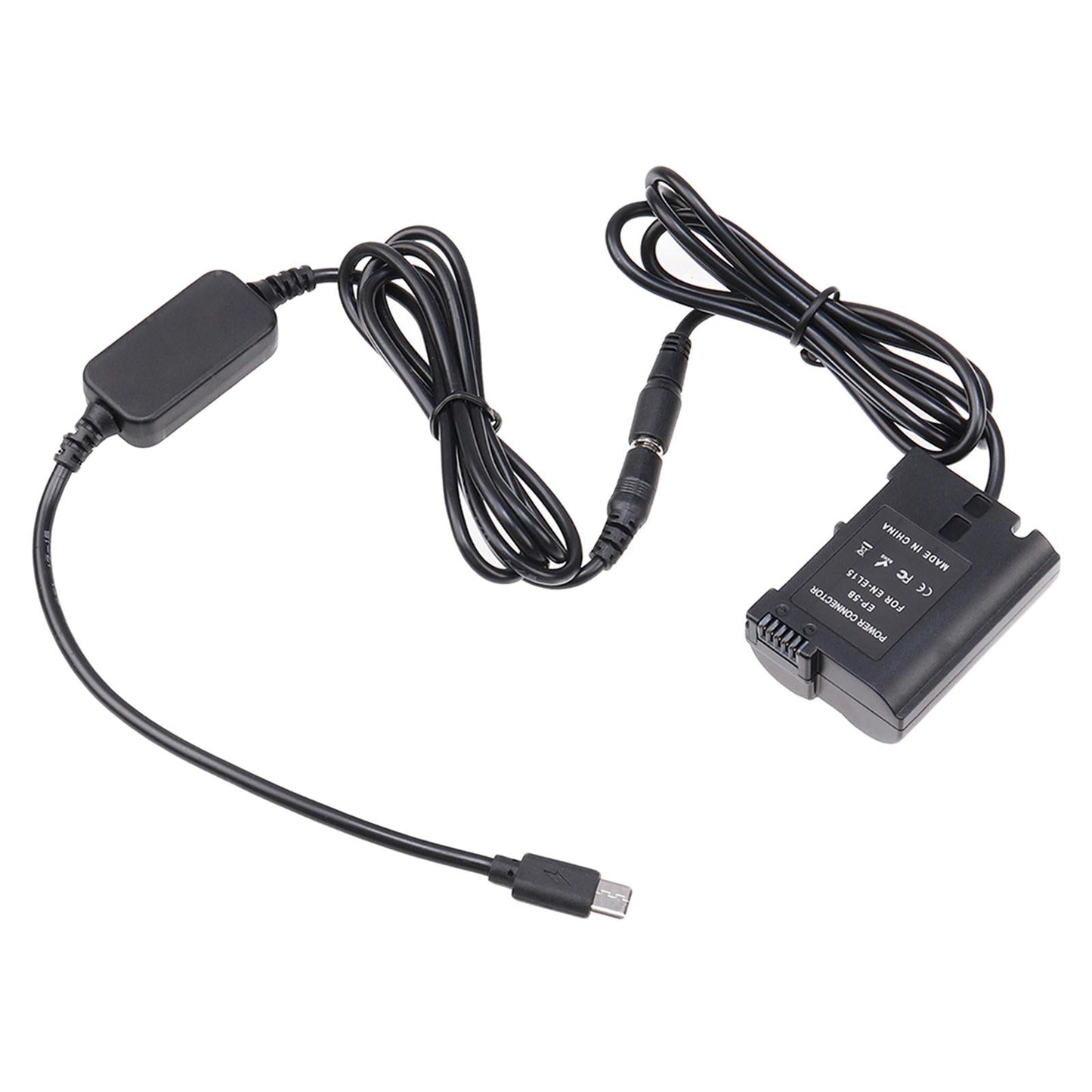 EN-EL15 Dummy Battery DC Power AC Adapter DC Coupler Kit for D810 D750 NJ526