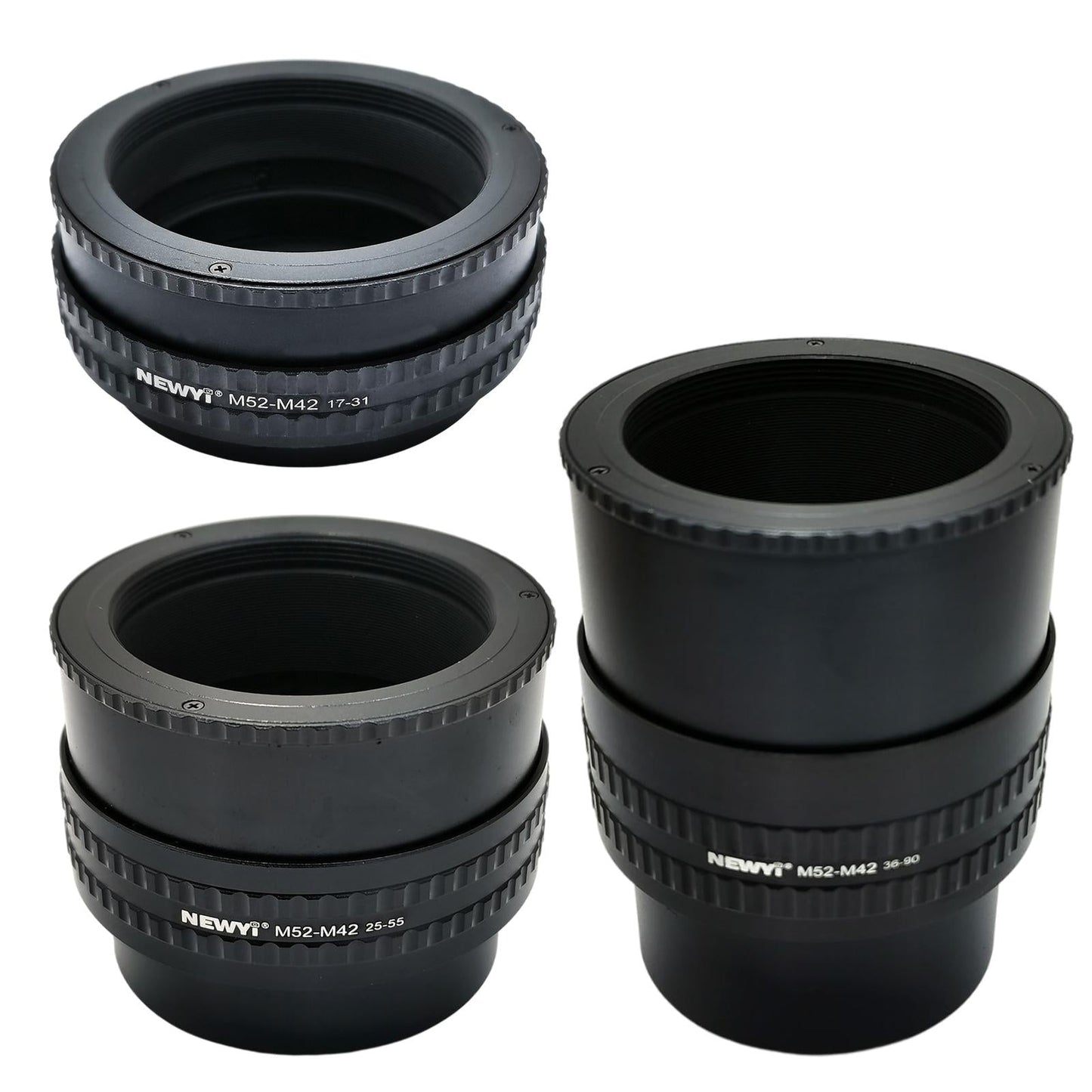 M52 to M42 Focusing Helicoid Ring Adapter for Mount Lens 17-31mm