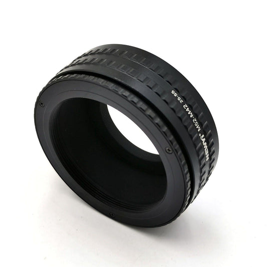 M52 to M42 Focusing Helicoid Ring Adapter for Mount Lens 25-55mm