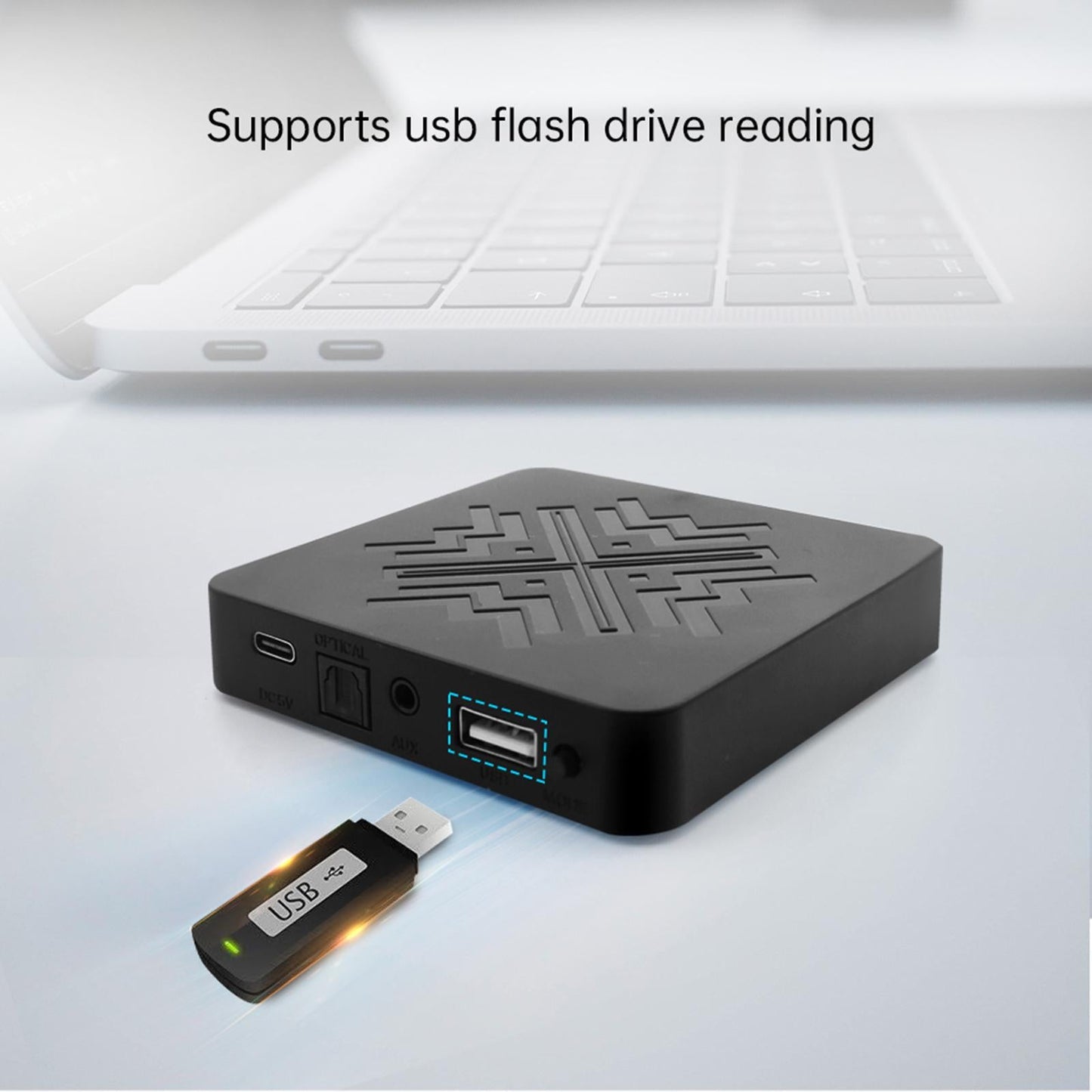 Digital Audio Receiver HiFi BT5.0 Adapter ,for Android iOS System,Speakers
