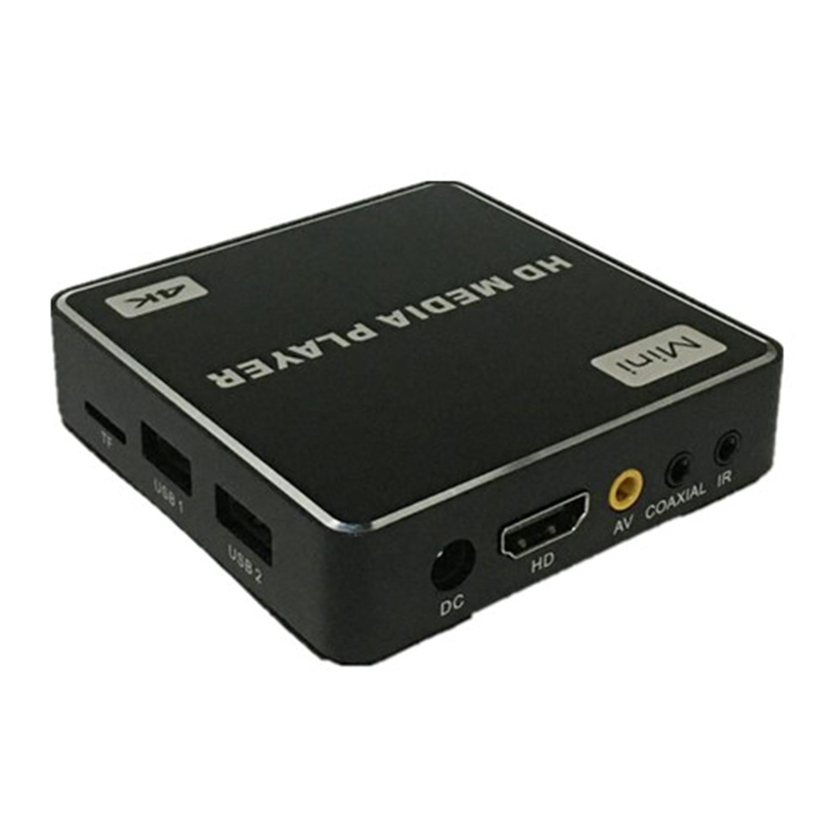 Media TV Receiver HD 1080P H.265 Support WMV HDD RK3229 for TV PC U Disk