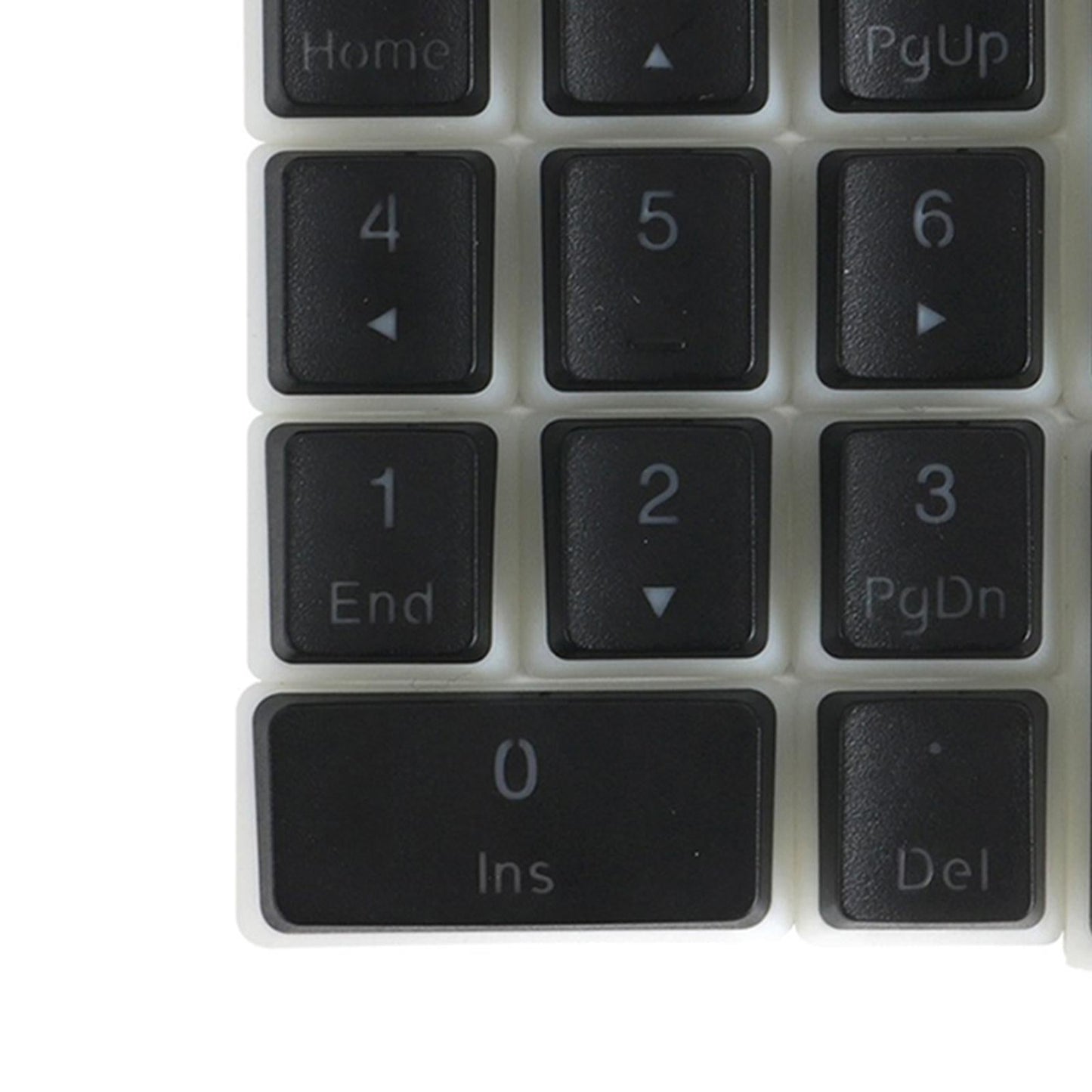 Mechanical Keyboard Numeric Keycaps Layout Dustproof Waterproof Office 21Key for OEM  Black
