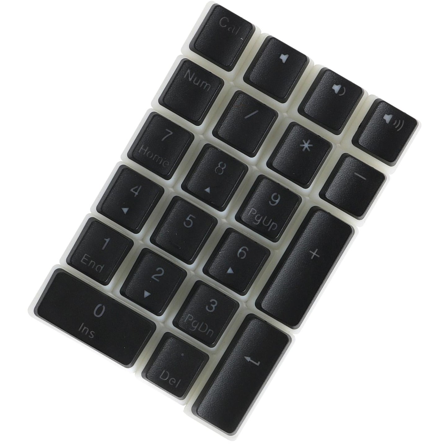 Mechanical Keyboard Numeric Keycaps Layout Dustproof Waterproof Office 21Key for OEM  Black