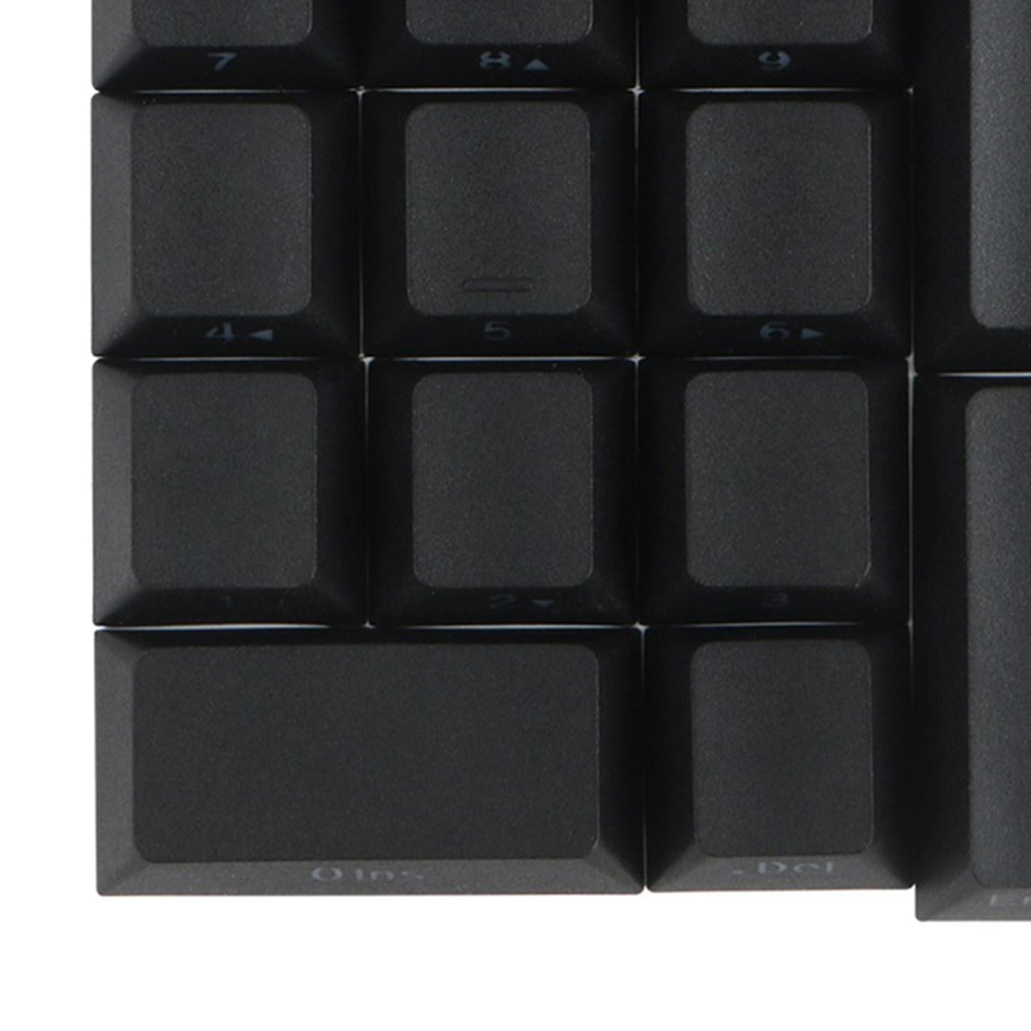 Mechanical Keyboard Numeric Keycaps Layout Dustproof Waterproof Office 21Key for Cherry  Black Side Font