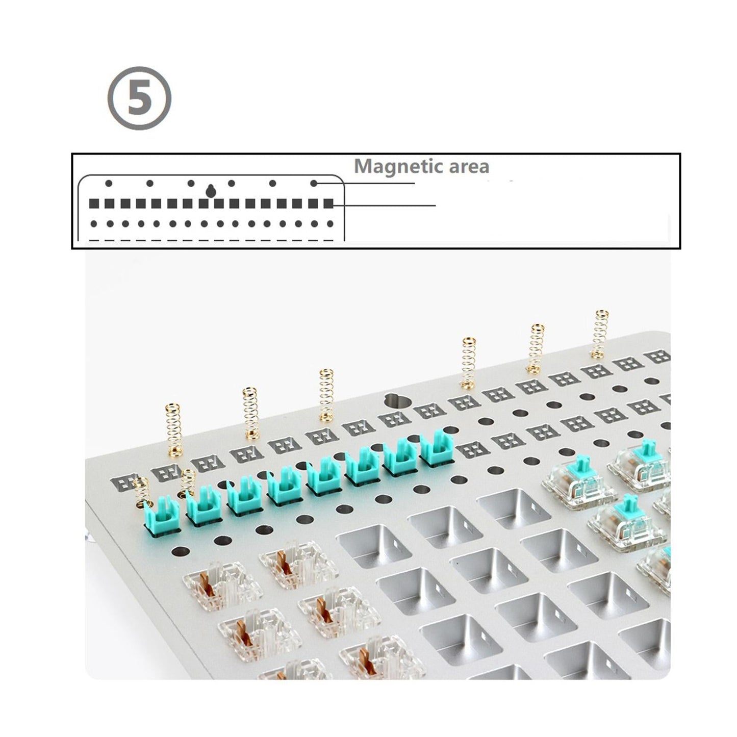 Switch Tester Opener Removal Platform for Mechanical Keyboard Switches