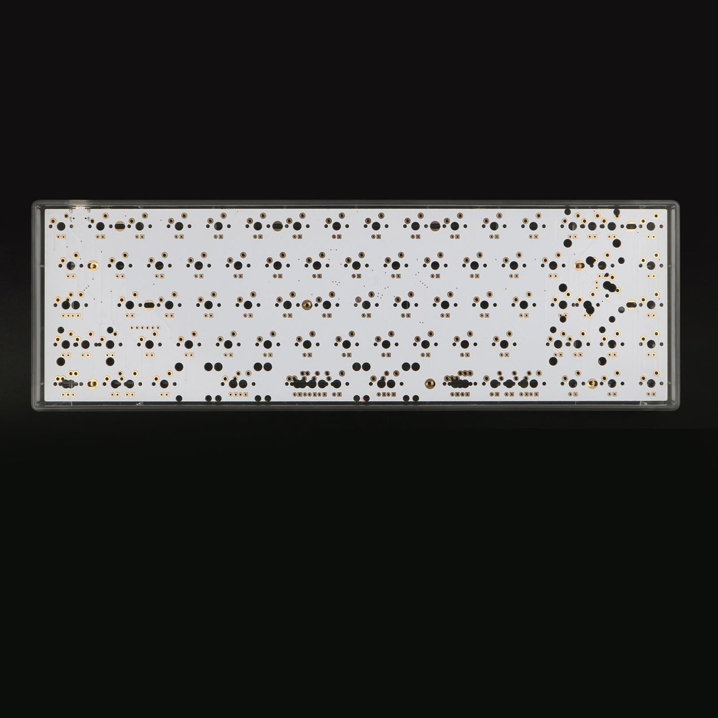 Mechanical Keyboard Case Plastic Shell for 65% DIY XD68 GK68 Clear
