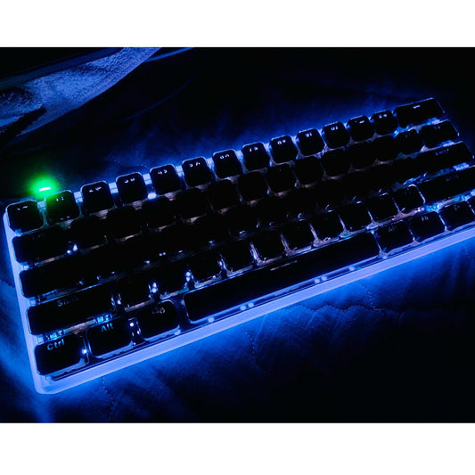 Keyboard Case Frosted Acrylic Shell for 60% DIY GH60 GK61X XS RK61