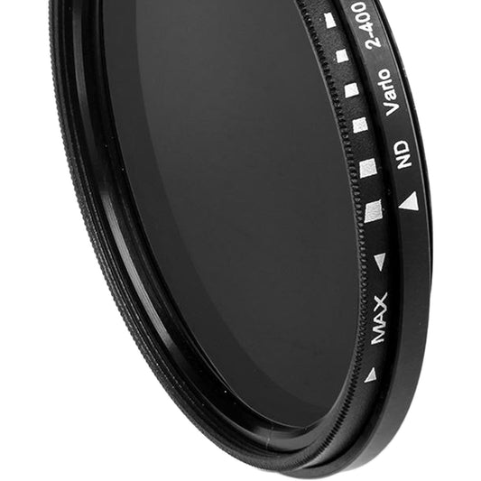 ND2 to ND400 Slim Fader Variable Adjustable ND Filter Optical Glass 82mm