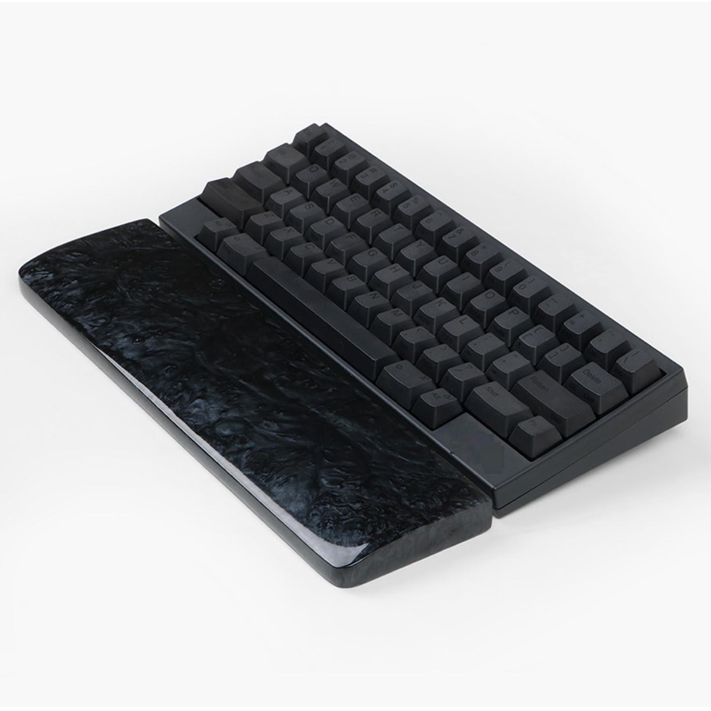 Resin Wrist Rest Pad Non Slip for Gamers Release Wrist Pain  Blue Small