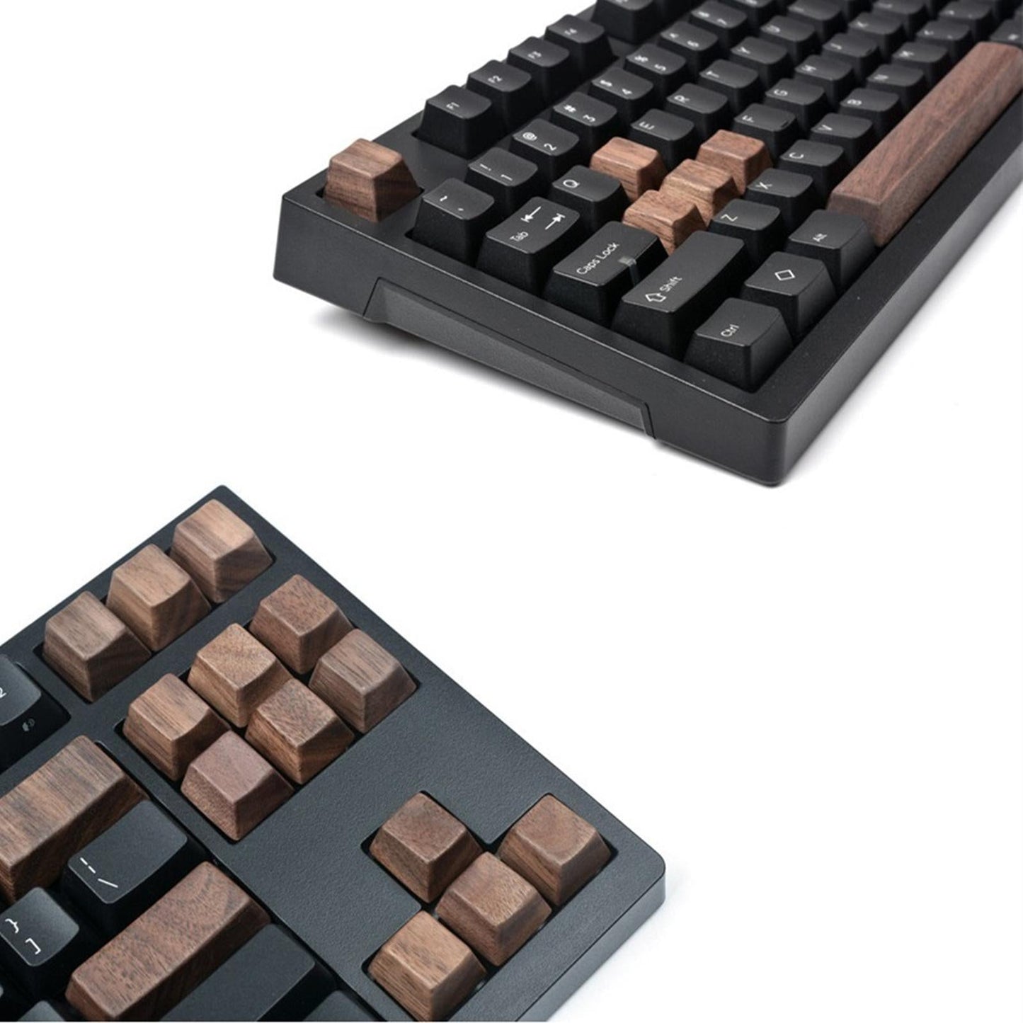 Handmade Black Walnut Wooden Keycap for Cherry MX Keyboard Enter