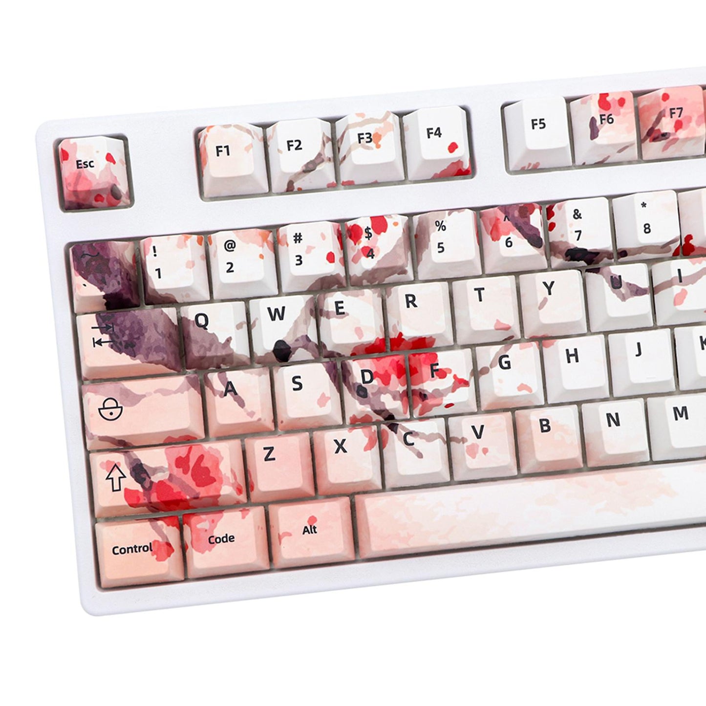 DIY Decorative PBT 108 Keys Keycaps for 61 64 68 Mechanical Keyboard Premium