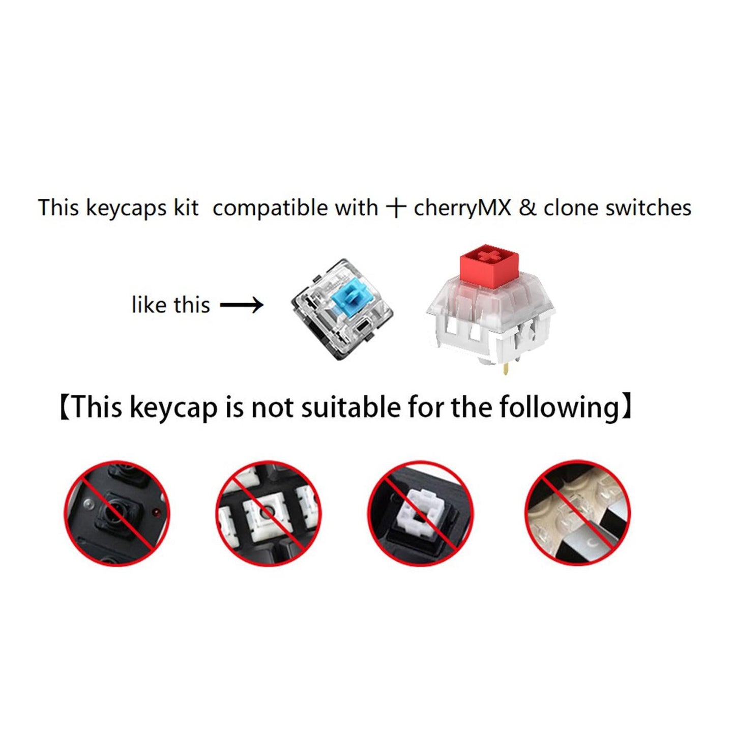 DIY Decorative PBT 108 Keys Keycaps for 61 64 68 Mechanical Keyboard Premium