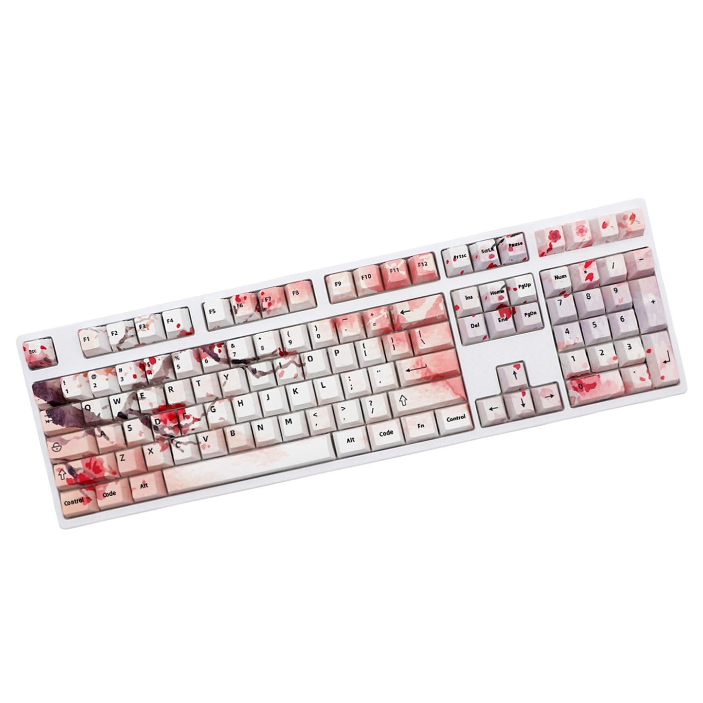 DIY Decorative PBT 108 Keys Keycaps for 61 64 68 Mechanical Keyboard Premium