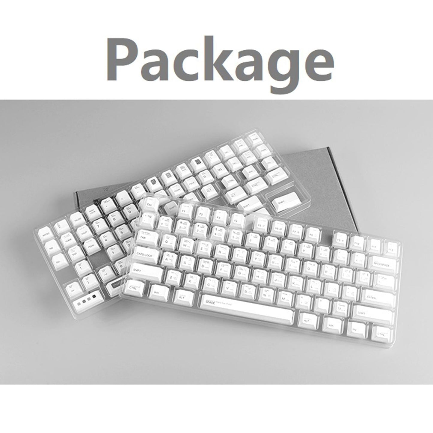 PBT 136 Keys Keycaps Cover for 68 72 87 Gaming Mechanical Keyboard Exquisite