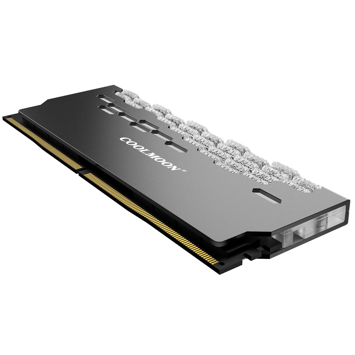 Heatsink Radiator ARGB Shell Heat Sink Spreader RAM Memory for DIY  gray