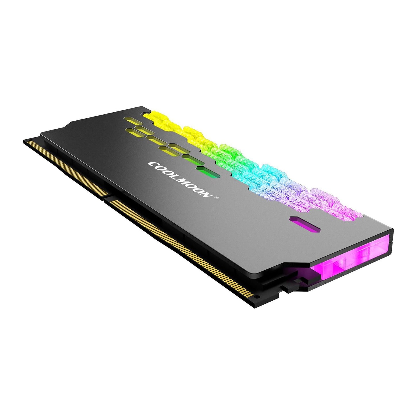 Heatsink Radiator ARGB Shell Heat Sink Spreader RAM Memory for DIY  gray
