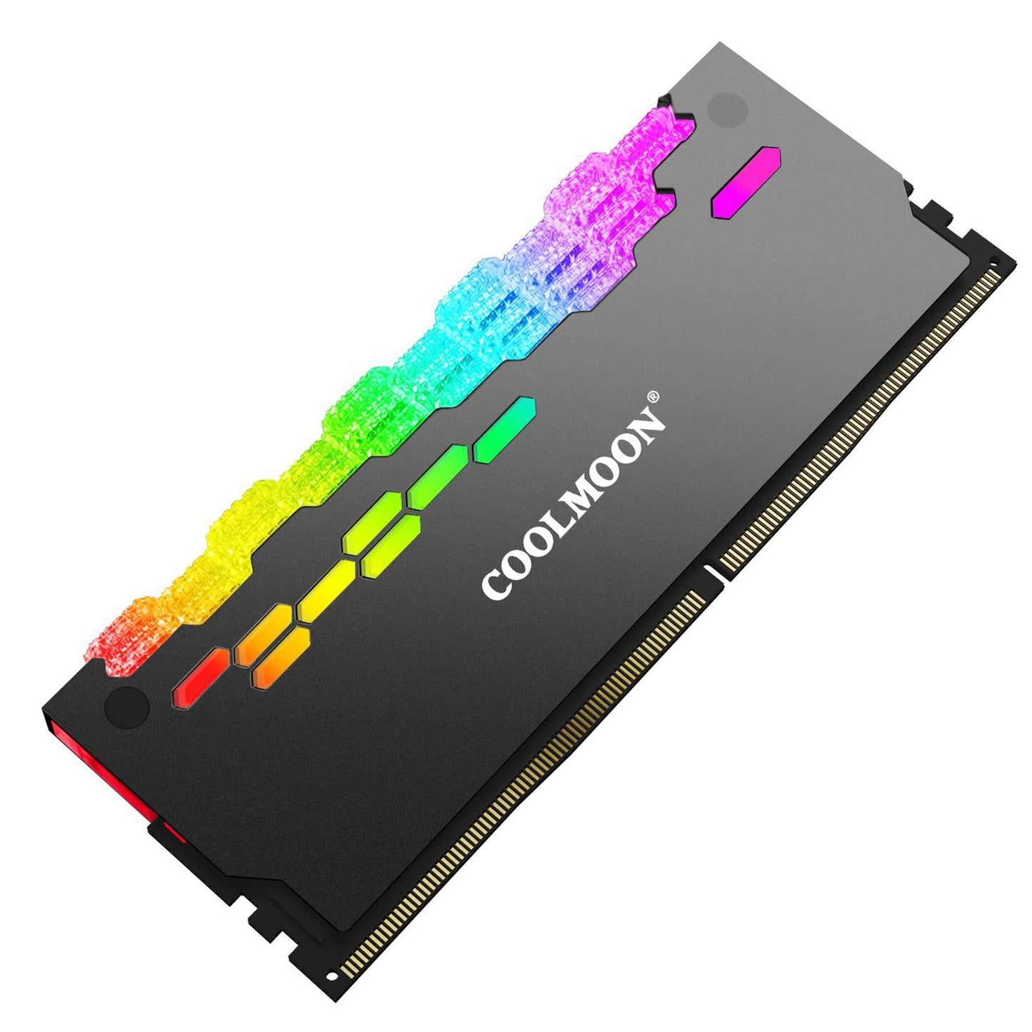 Heatsink Radiator ARGB Shell Heat Sink Spreader RAM Memory for DIY  gray