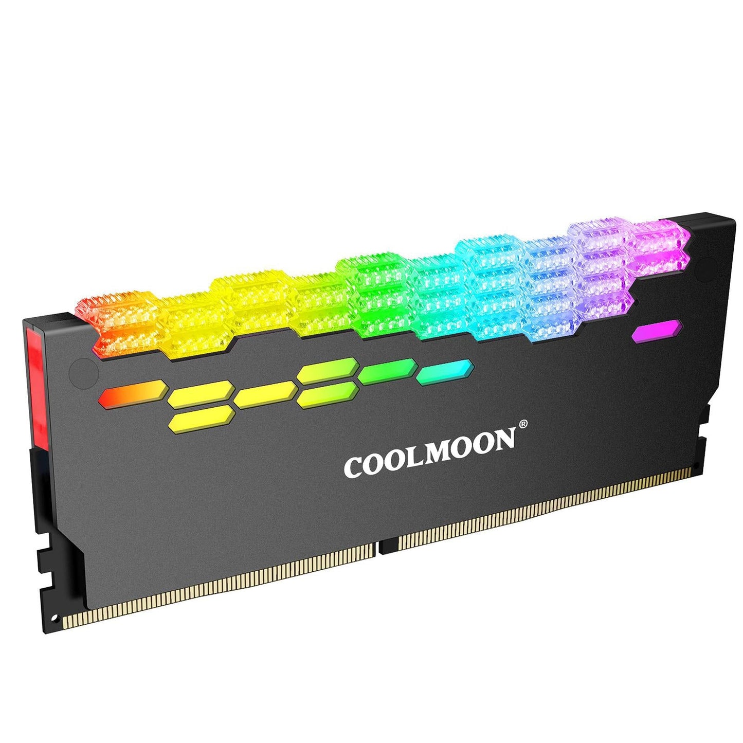 Heatsink Radiator ARGB Shell Heat Sink Spreader RAM Memory for DIY  gray
