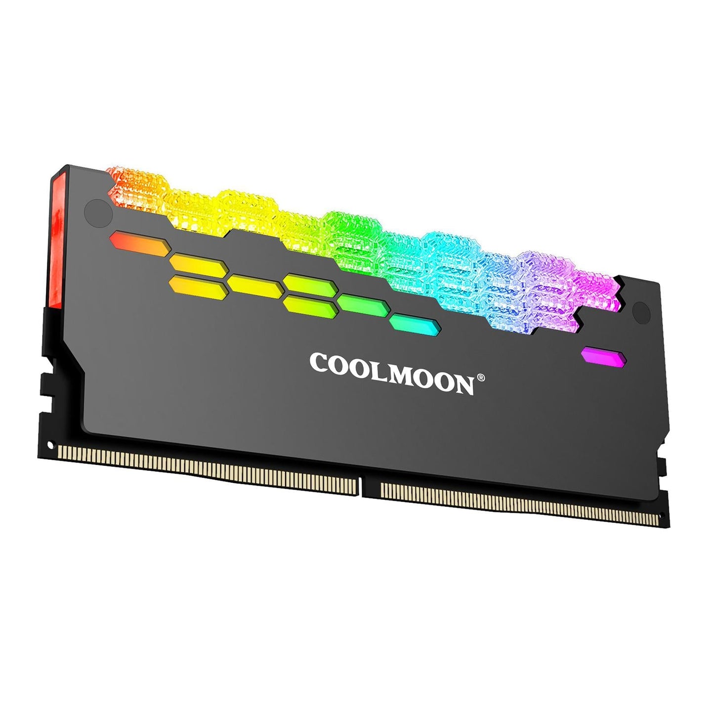 Heatsink Radiator ARGB Shell Heat Sink Spreader RAM Memory for DIY  gray