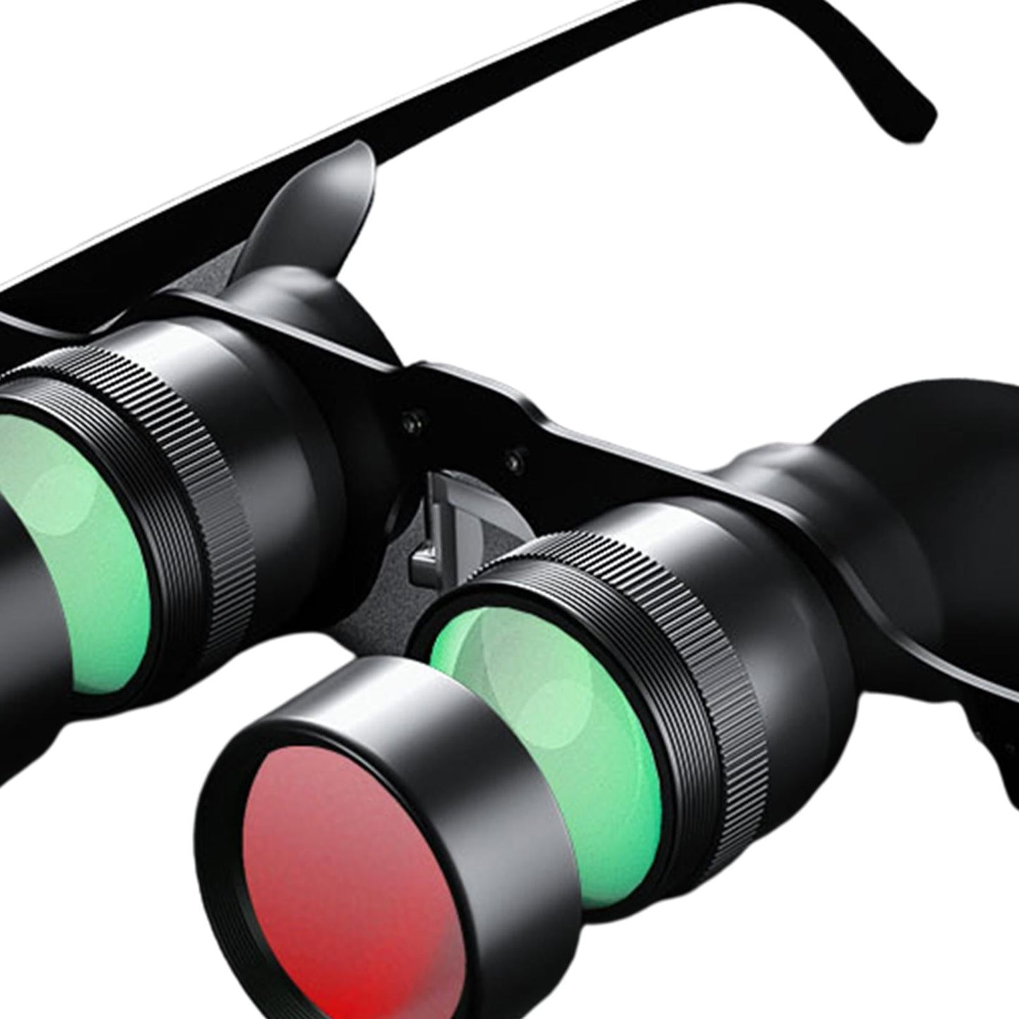 Fishing Telescope Glasses High-Definition Easy to Adjust Hand-Free Set D