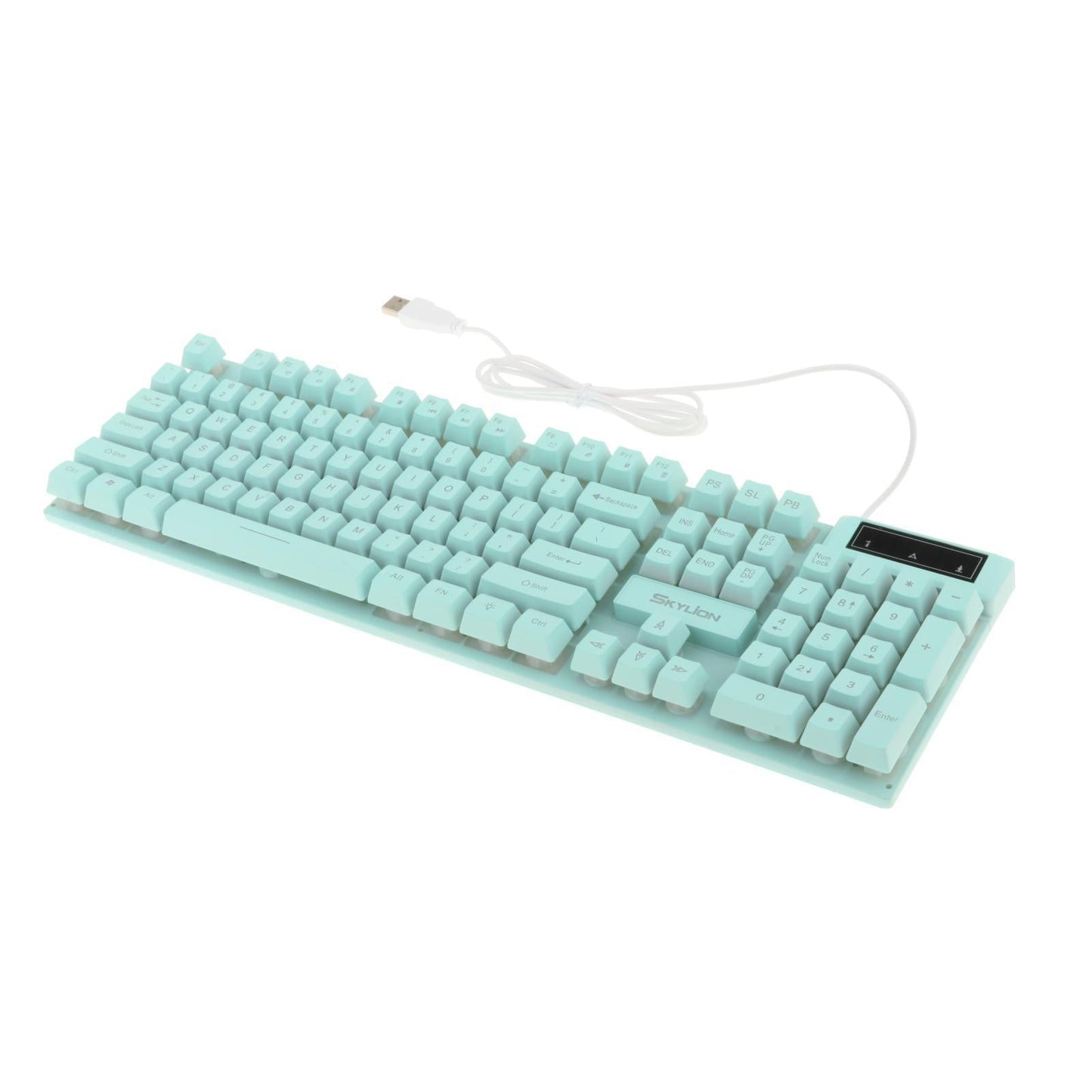 Gaming Keyboard Combo Programmable Mouse 4 in 1 for Computer Gamer Blue