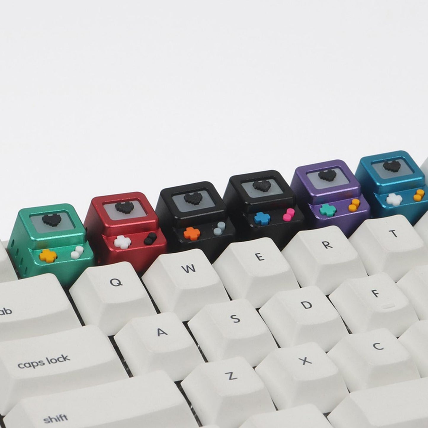 Gaming Mechanical Keyboard Keycaps Dustproof for Cherry MX Keyboard DIY Black Orange