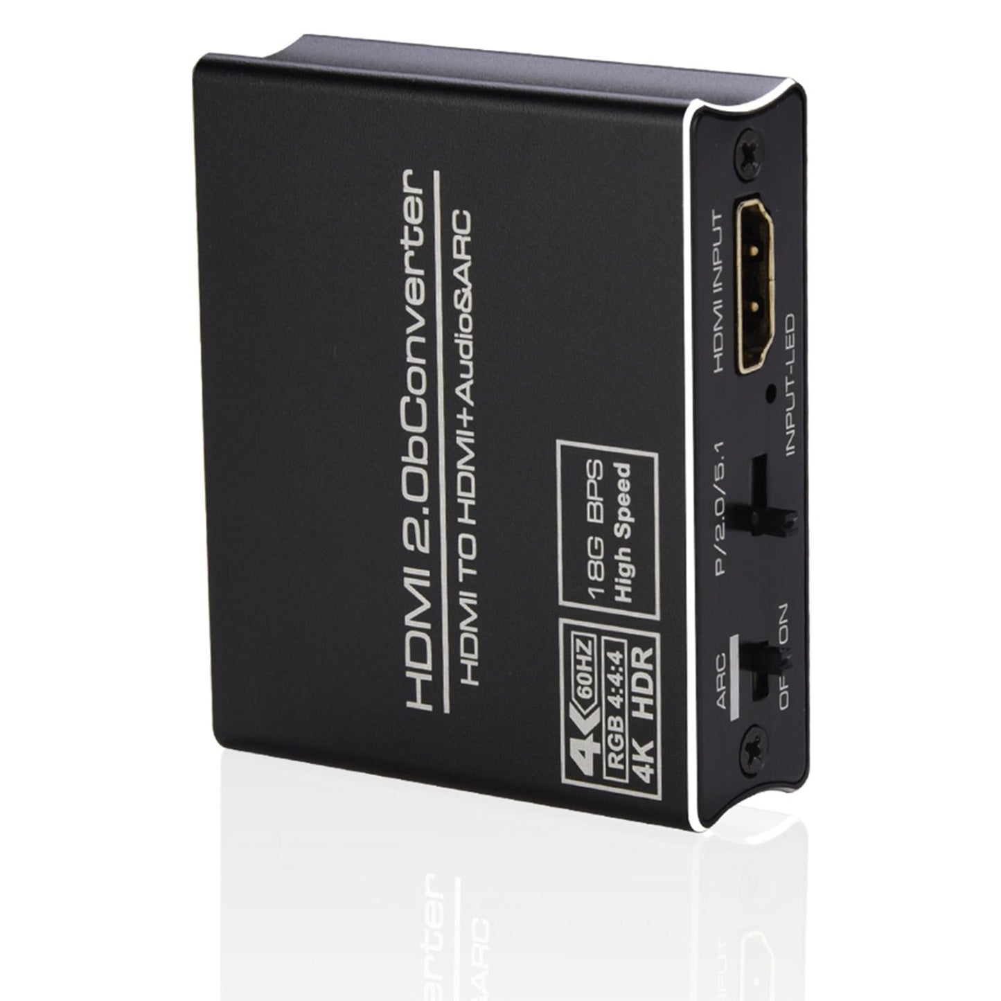 HDMI Audio Extractor Audio Output Optical to 3.5mm Jack Adapter for Cinema