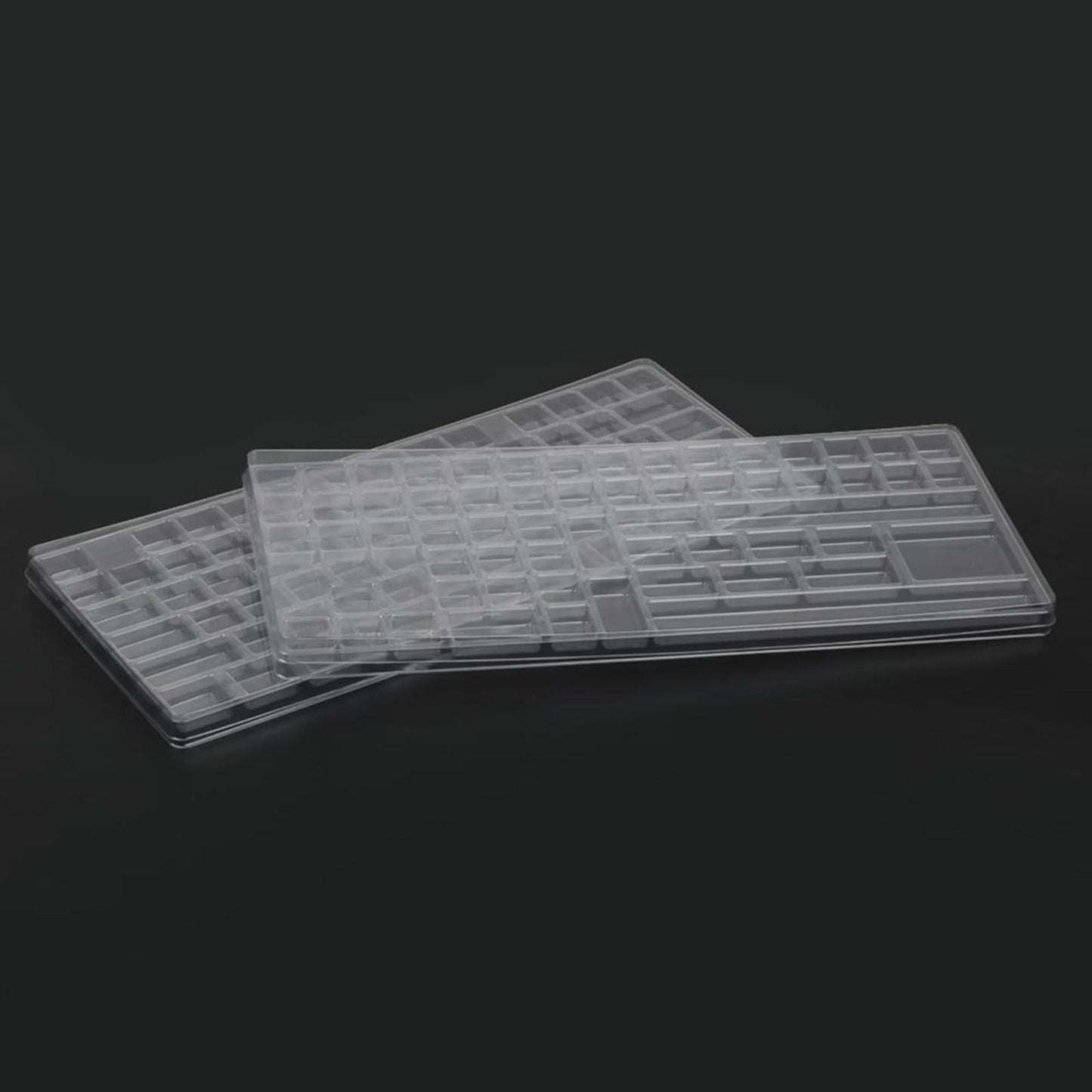 2 Layers Keycap Storage Box Keycaps Collection Keyboard Set Containers