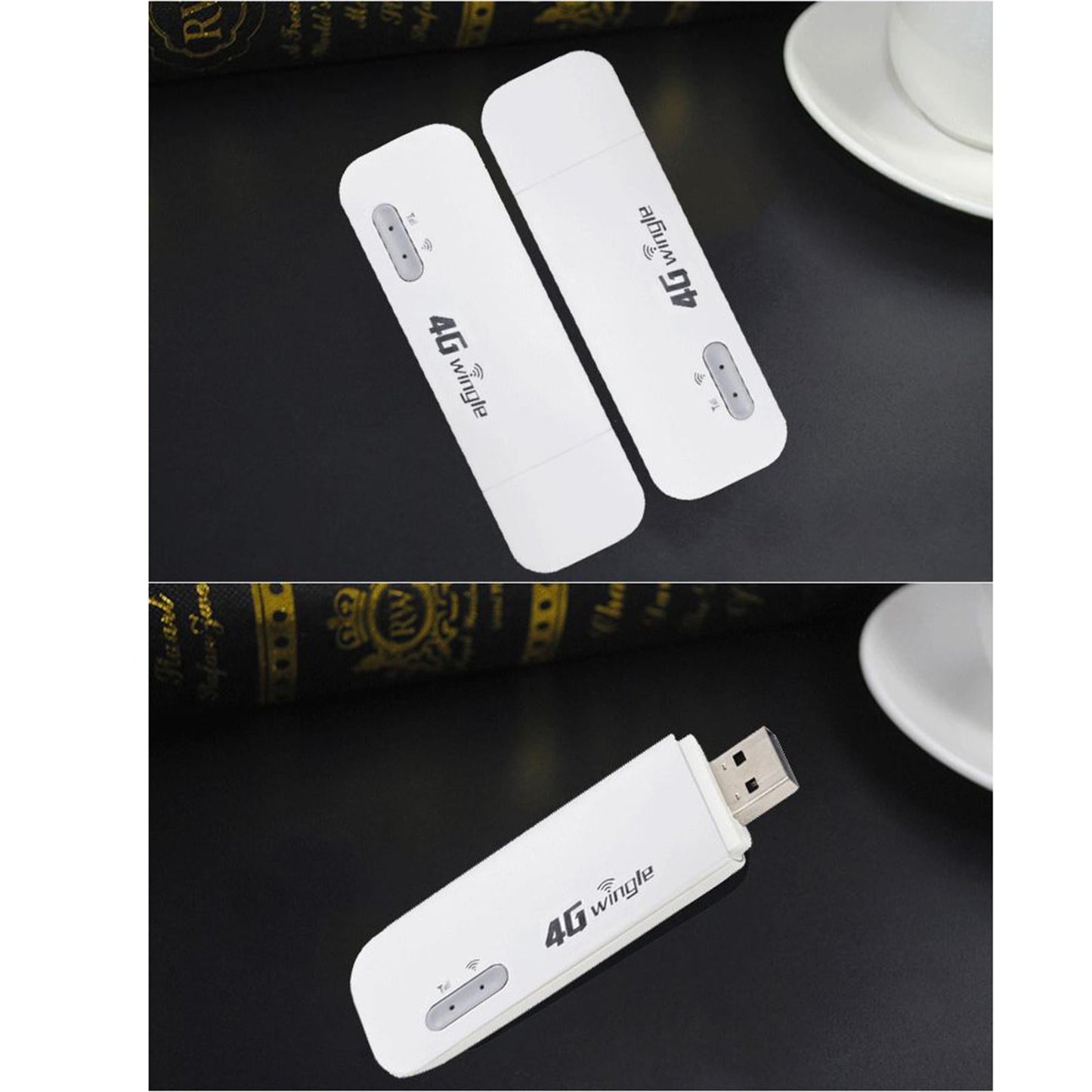 4G WiFi Modem Wireless Hotspot Router Plug and Play 150Mbps USB Dongle