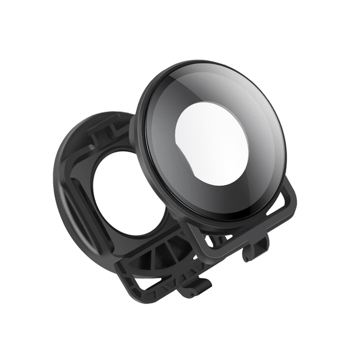 2Pcs Lens Guards Mounting Bracket Dual-Lens for Insta360 One R 360 Edition.