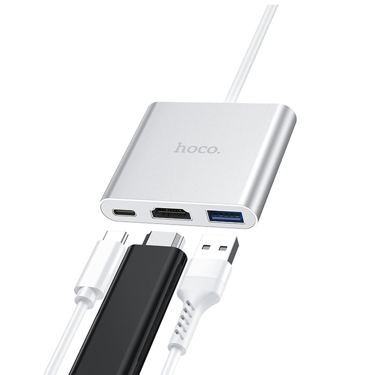 USB Type C to HDMI USB3.0 PD Charging Ports Adapter Converter Hub